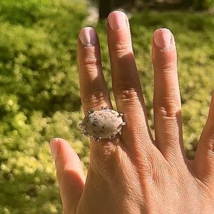 Vintage Sandstone Ring • Size 7.5